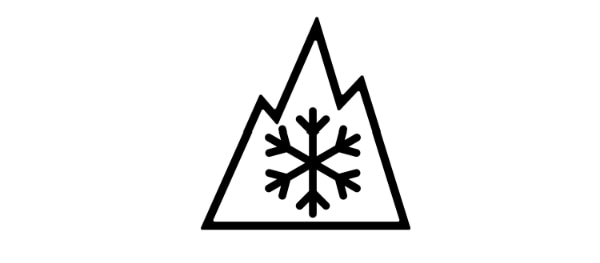 Het Alpine-symbool Winterreifenpflicht: das Alpine-Symbol